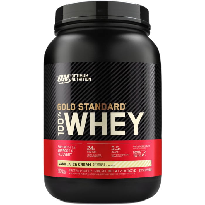 ON Gold Standard 100% Whey - 2lbs Vanilla Ice Cream