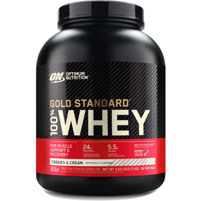 ON Gold Standard 100% Whey - 5lbs Cookies & Cream