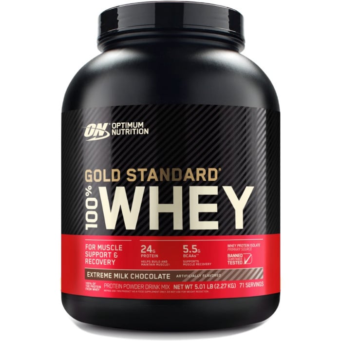ON Gold Standard 100% Whey - 5lbs Extreme Milk Chocolate
