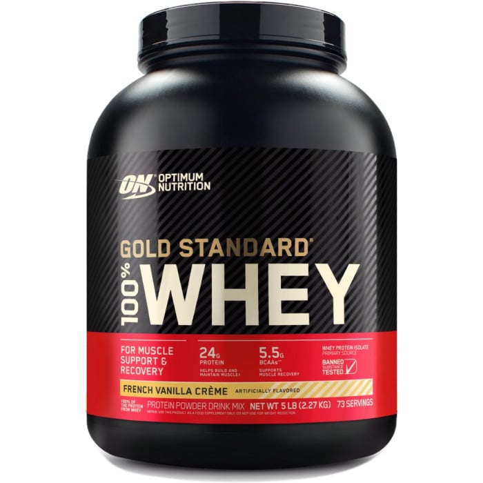 ON Gold Standard 100% Whey - 5lbs French Vanilla Crème