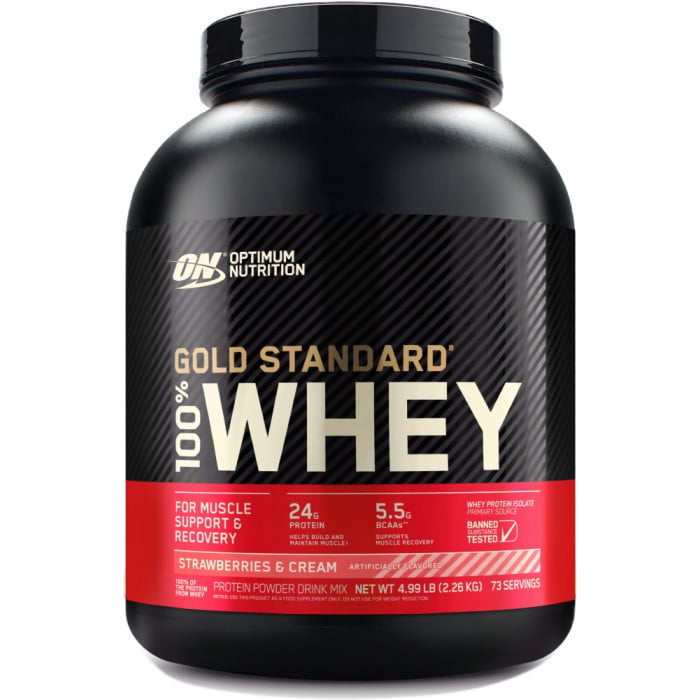 ON Gold Standard 100% Whey - 5lbs Strawberries & Cream