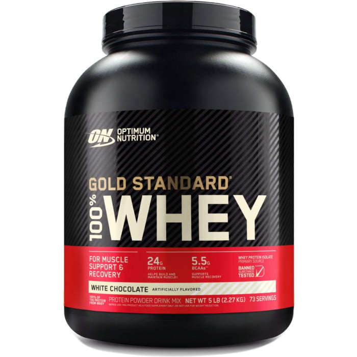 ON Gold Standard 100% Whey - 5lbs White Chocolate