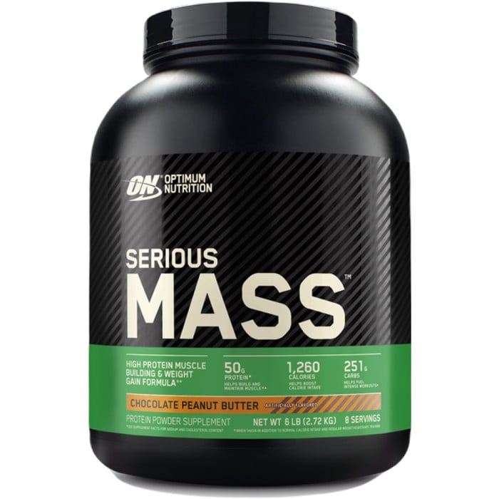 ON Serious Mass - 6lbs Chocolate Peanut Butter