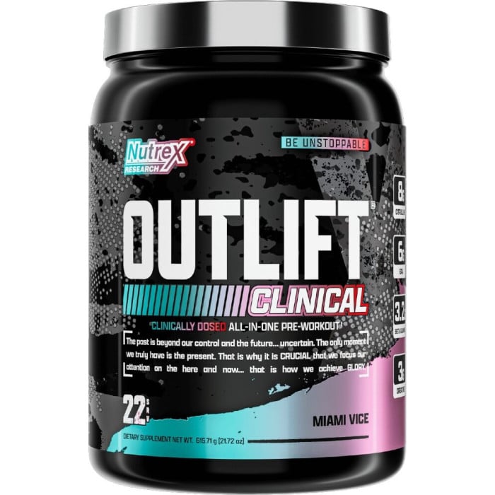 Nutrex Outlift Clinical - 22 Servings Miami Vice