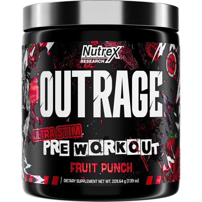 Nutrex Outrage - 30 Servings Fruit Punch