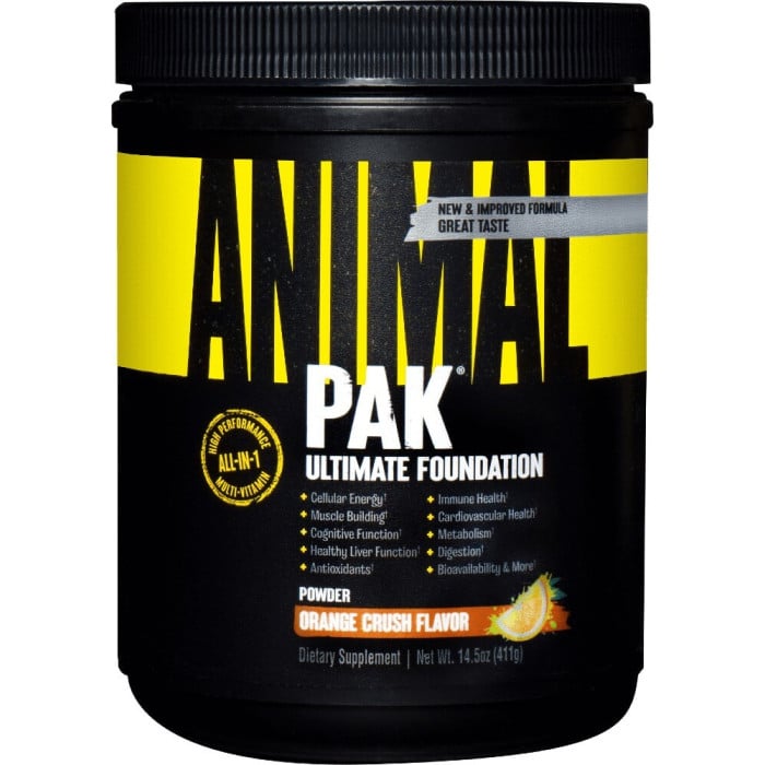 Animal Pak Powder - 30 Servings Orange Crushed