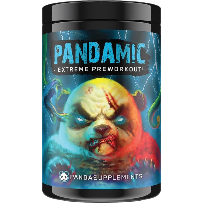 Panda Supplements Pandamic Pre-Workout - 25 Servings Blue Snow Cone