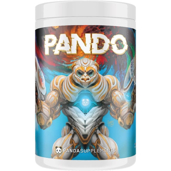 Panda Supplements Pando Pre-Workout - 25 Servings Electric Blue Colada