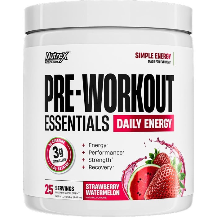 Nutrex Pre-Workout Essentials - 25 Servings Strawberry Watermelon