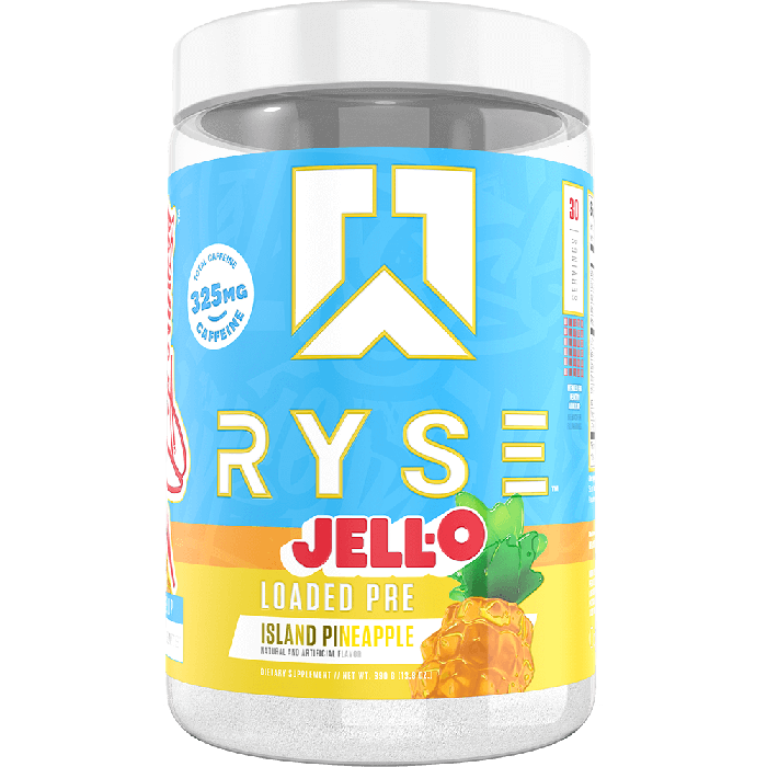 Ryse Loaded Pre - 30 Servings JELL-O Island Pineapple