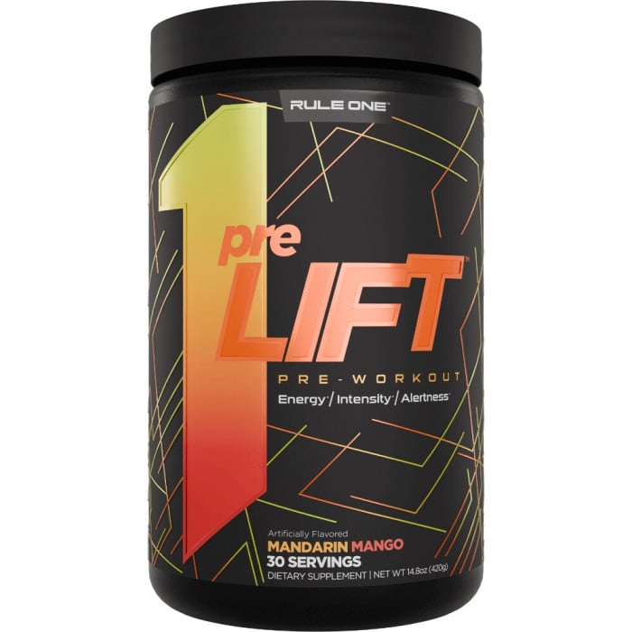 Rule 1 preLIFT - 30 Servings Mandarin Mango
