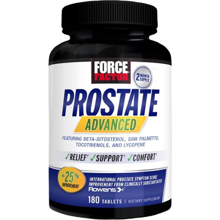 Force Factor Prostate Advanced - 180 Tablets