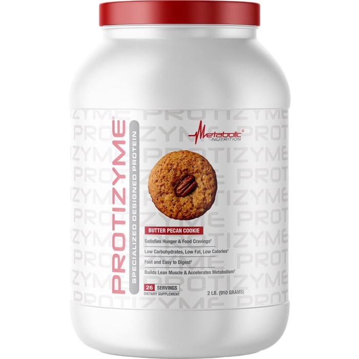 Metabolic Nutrition Protizyme - 2lbs Butter Pecan Cookie