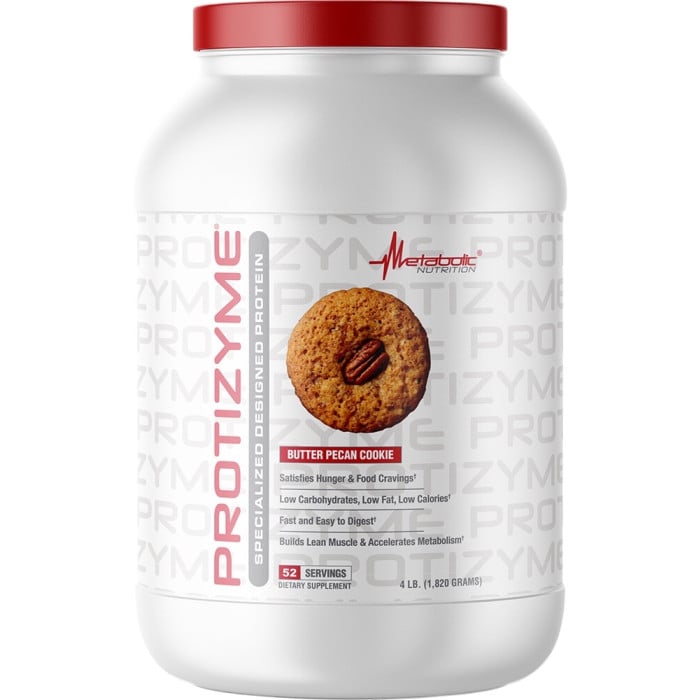 Metabolic Nutrition Protizyme - 4lbs Butter Pecan Cookie