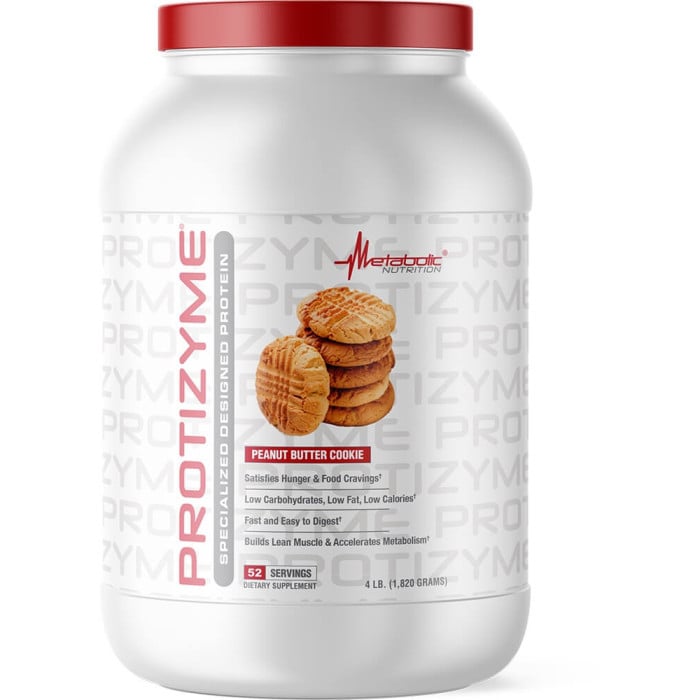 Metabolic Nutrition Protizyme - 4lbs Peanut Butter Cookie