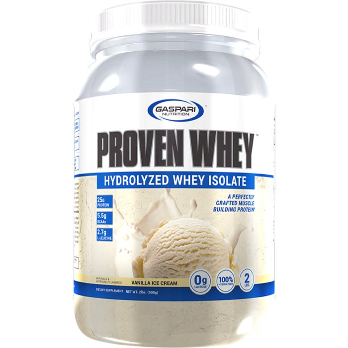 Gaspari Nutrition Proven Whey 2lbs Vanilla Ice Cream