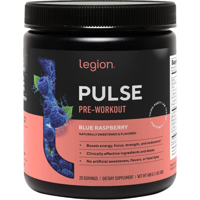 Legion Pulse - 20 Servings Blue Raspberry