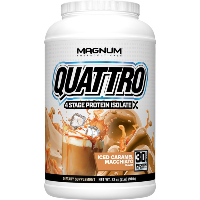 Magnum Nutraceuticals Quattro - 2lbs Iced Caramel Macchiato