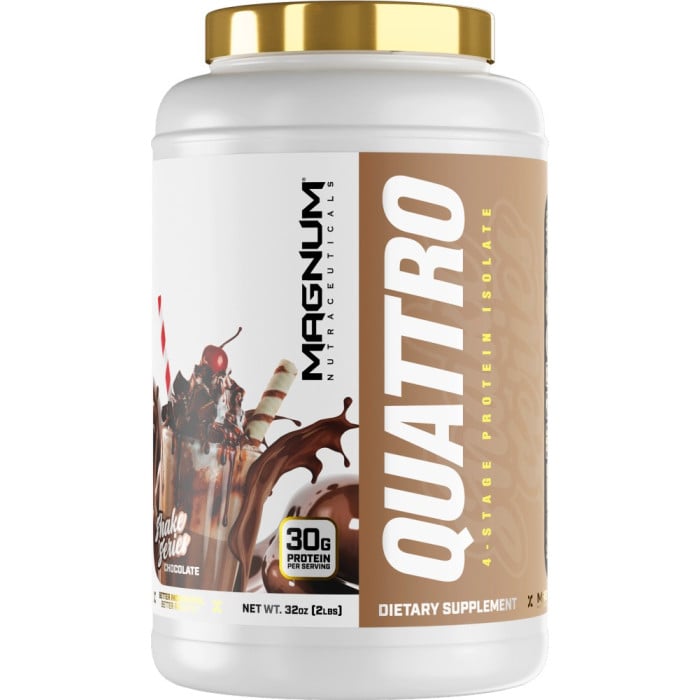 Magnum Nutraceuticals Quattro - 2lbs Chocolate Shake