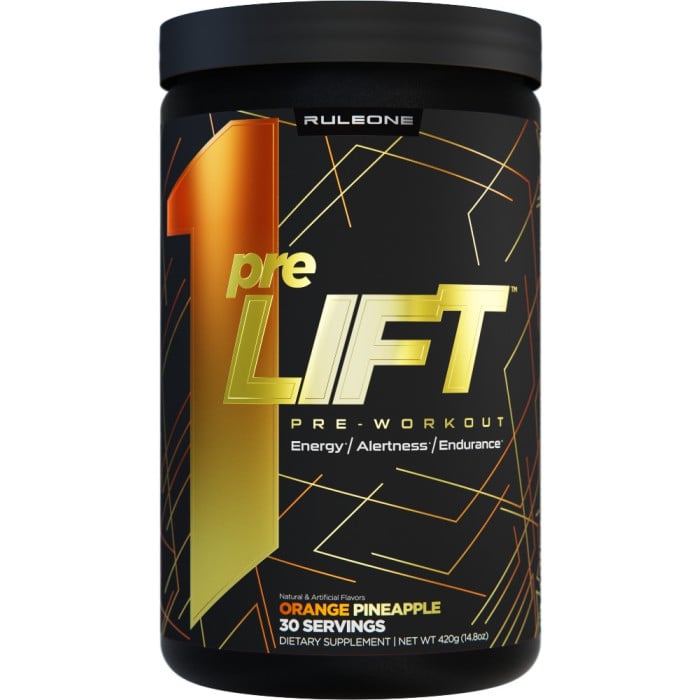 Rule 1 R1 preLIFT - 30 Servings Orange Pineapple