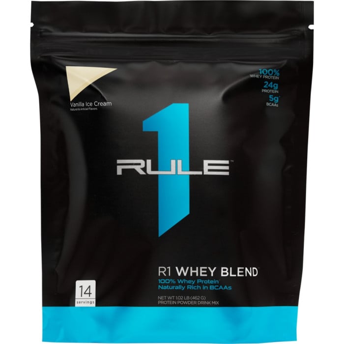 Rule 1 Proteins R1 Whey Blend 14 Servings Vanilla Ice Cream
