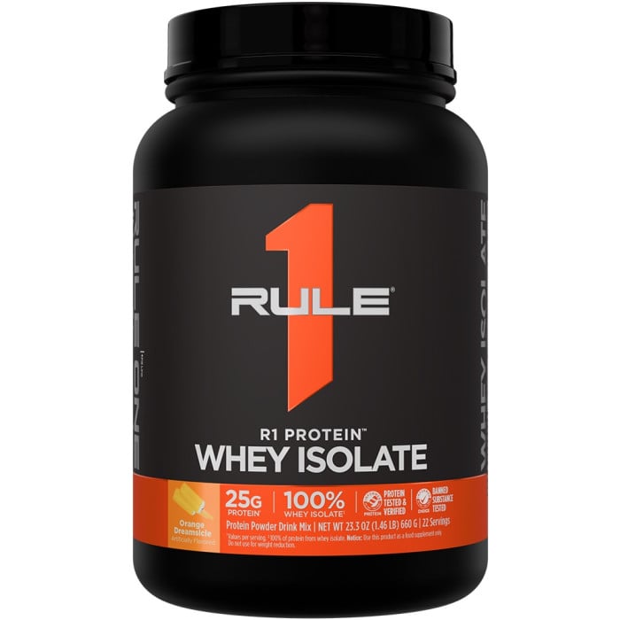 Rule 1 R1 Protein Whey Isolate - 1.5lbs Orange Dreamsicle