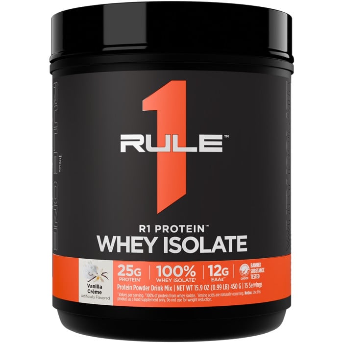 Rule 1 R1 Protein Isolate - 1lb Vanilla Creme