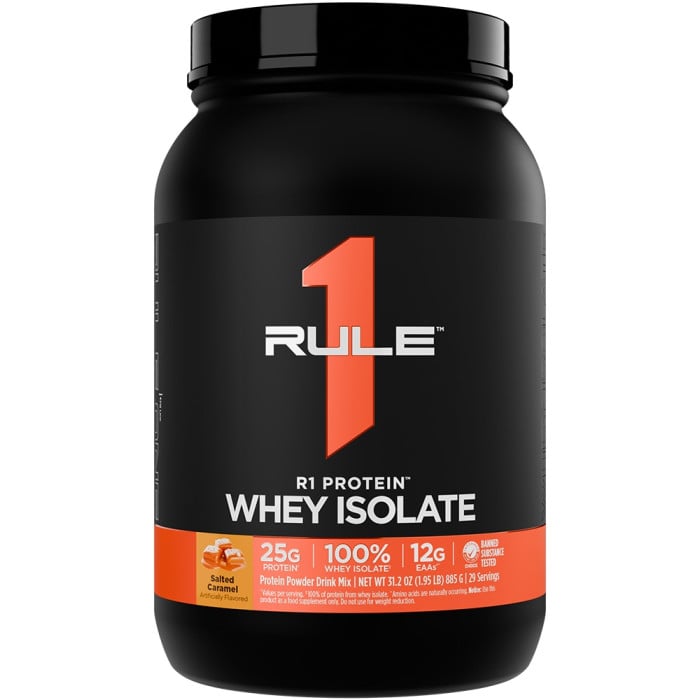 Rule 1 R1 Protein Isolate - 2lbs Lightly Salted Caramel
