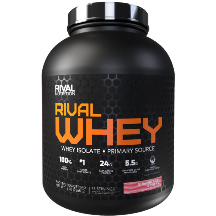 Rival Nutrition Rival Whey - 5lbs Strawberries & Cream