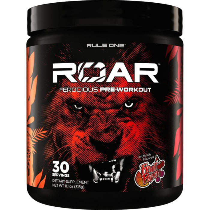 Rule 1 R1 Roar Pre-Workout - 30 Servings Fruit Punch