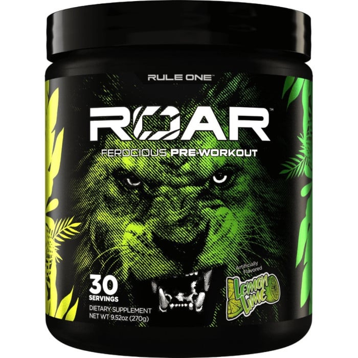 Rule 1 R1 Roar Pre-Workout - 30 Servings Lemon Lime