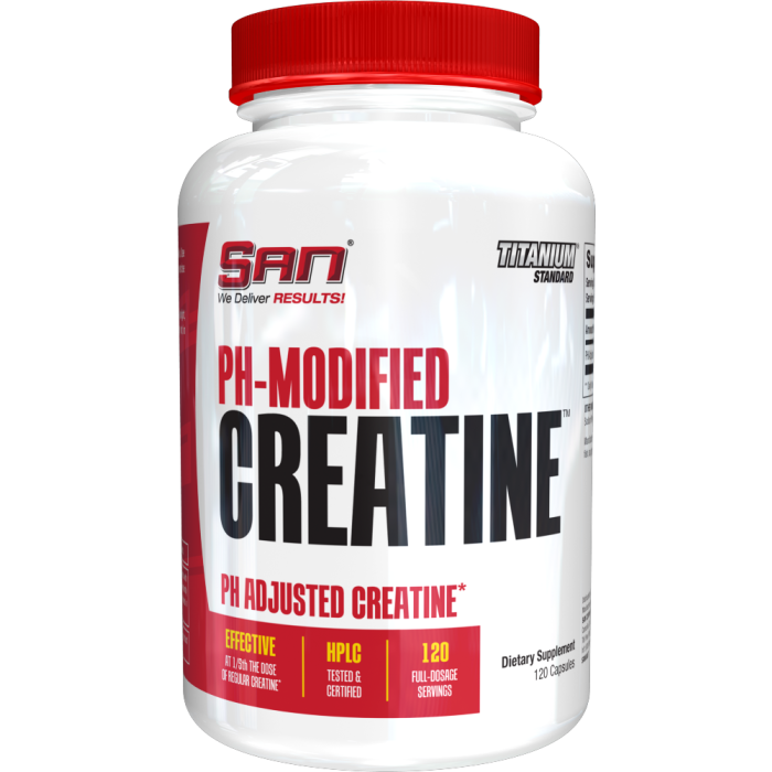 SAN PH-Modified Creatine - 120 Capsules