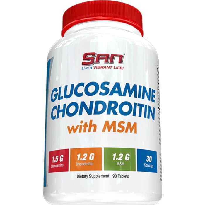SAN Glucosamine Chondroitin with MSM - 90 Tablets