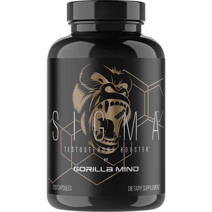 Gorilla Mind Sigma Testosterone Booster - 120 Capsules