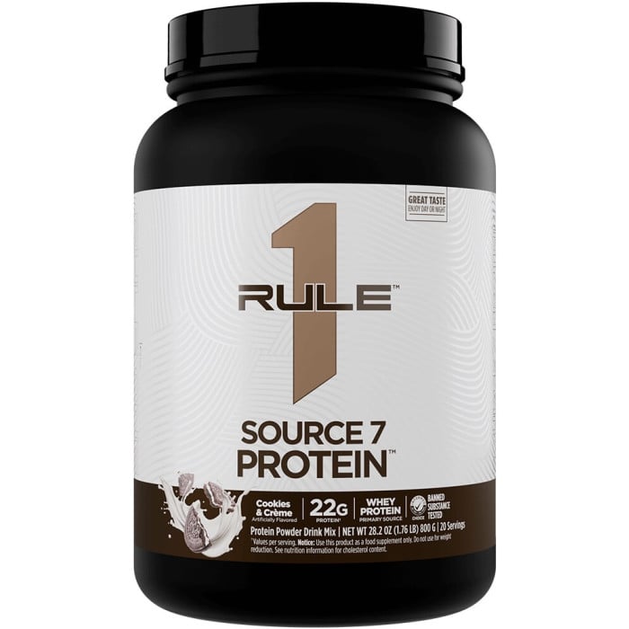 Rule 1 R1 Source7 Protein - 2lbs Cookies & Creme