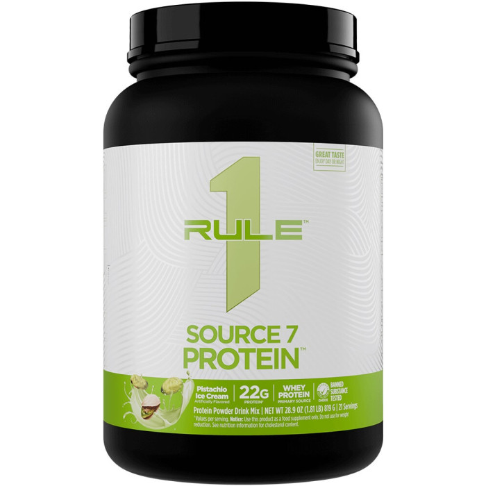 Rule 1 R1 Source7 Protein - 2lbs Pistachio Ice Cream