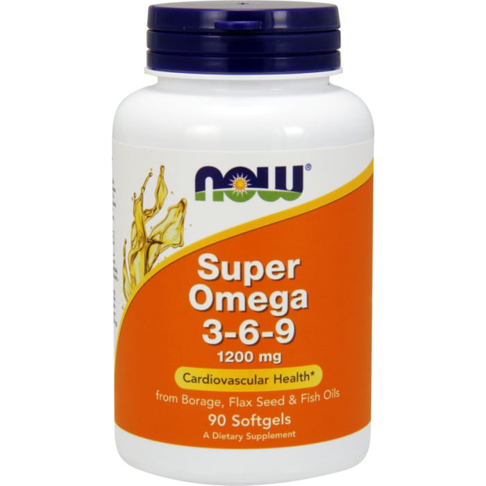 NOW Foods Super Omega 3-6-9 - 90 Softgels
