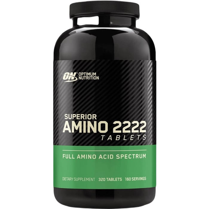 Optimum Nutrition Superior Amino 2222 Tabs - 320 Tablets
