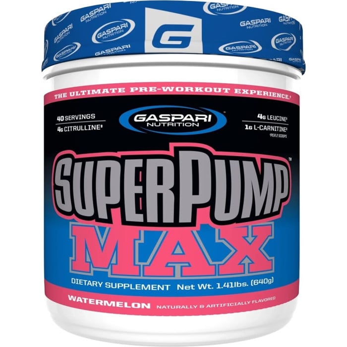 Gaspari SuperPump MAX - 40 Servings Watermelon