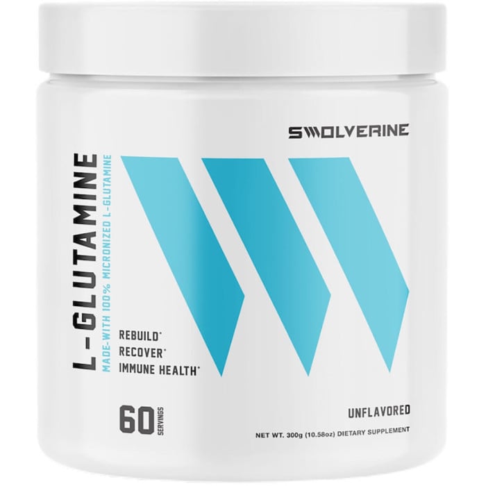 Swolverine L-Glutamine - 60 Servings Unflavored
