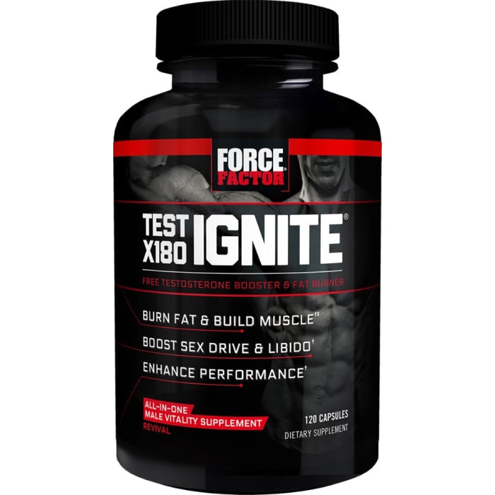 Force Factor Test X180 Ignite - 120 Capsules