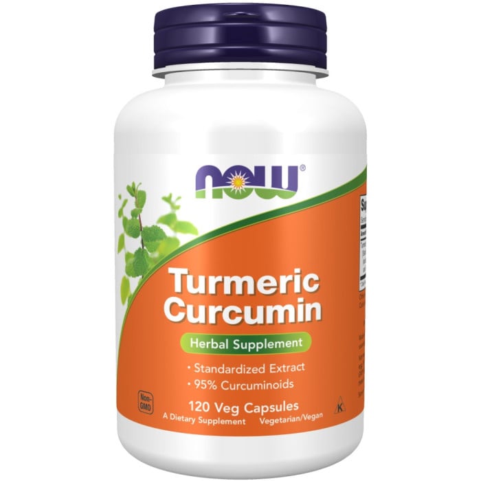 NOW Foods Turmeric Curcumin - 120 VCaps