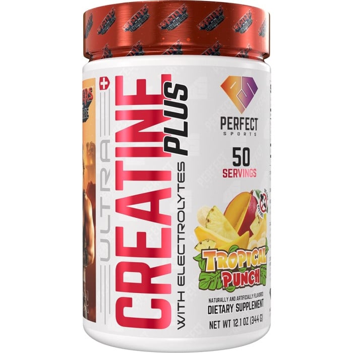Perfect Sports Ultra Creatine Plus (MOTU) - 50 Servings Tropical Punch