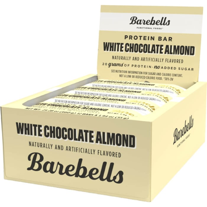 Barebells Bars - 12 Pack White Chocolate Almond