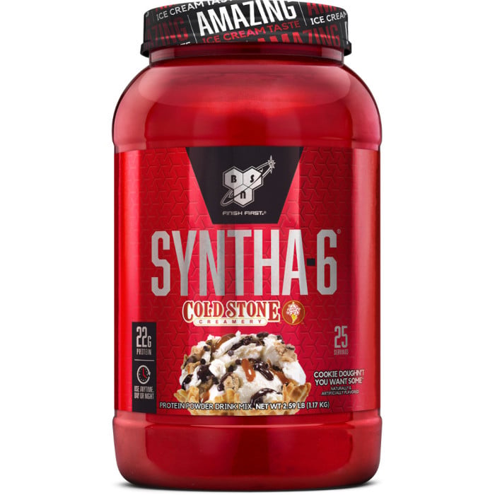 BSN Syntha-6 Cold Stone 2.59lbs Cookie Doughn't You Want Some