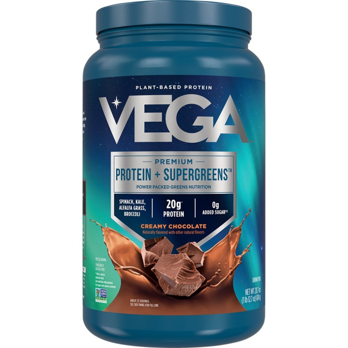 Vega Protein + Supergreens - 1.6lbs Chocolate