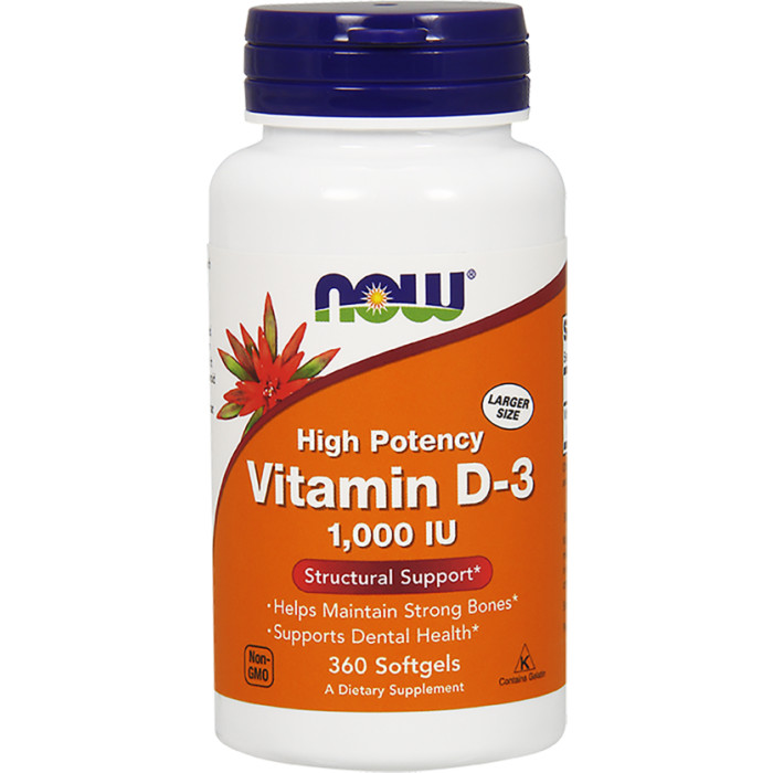 NOW Vitamin D-3