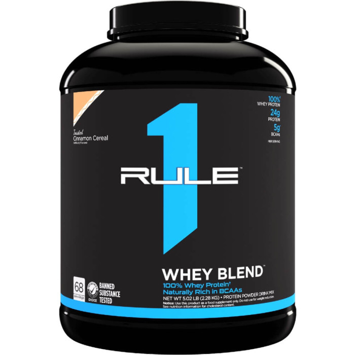 Rule 1 R1 Whey Blend - 5lbs Toasted Cinnamon Cereal