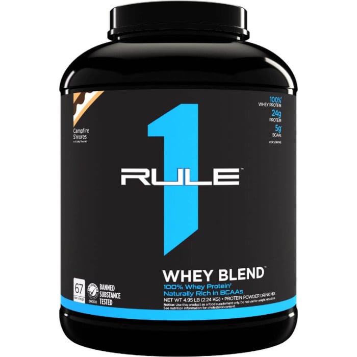 Rule 1 Proteins R1 Whey Blend - 5lbs Campfire S'mores