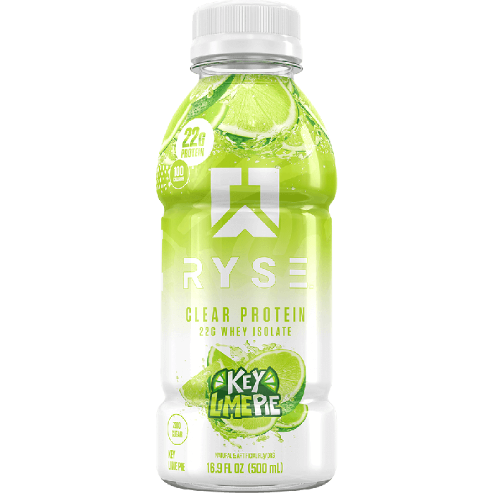 Ryse Clear Whey Protein RTD - 1 Bottle Key Lime Pie